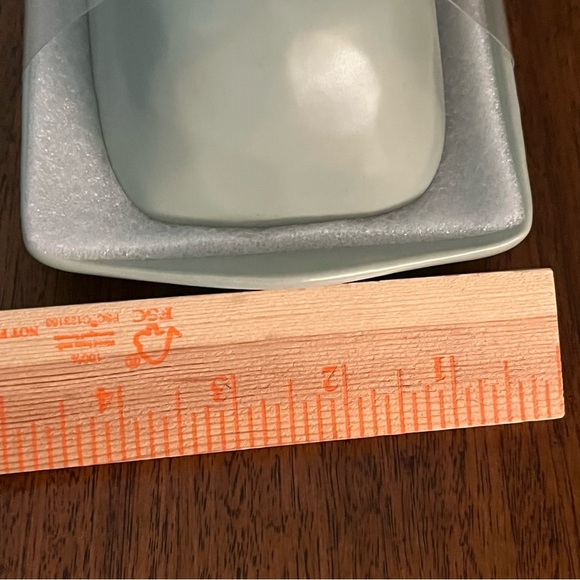 Isola Cucina Sage Green Butter Dish - Picture 9 of 11